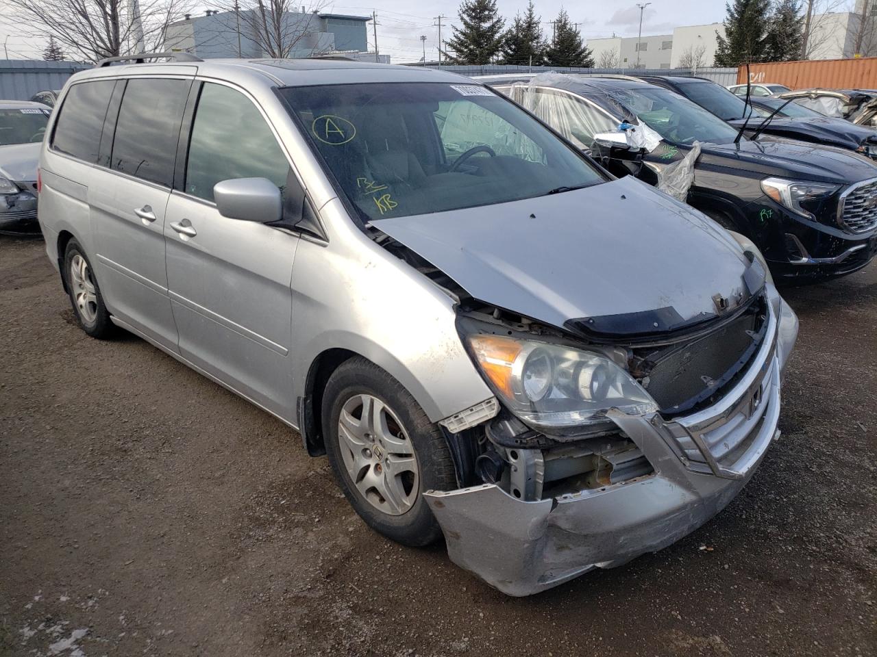 HONDA ODYSSEY EX 2010 with VIN 5FNRL3H68AB506459 - Photo from auction