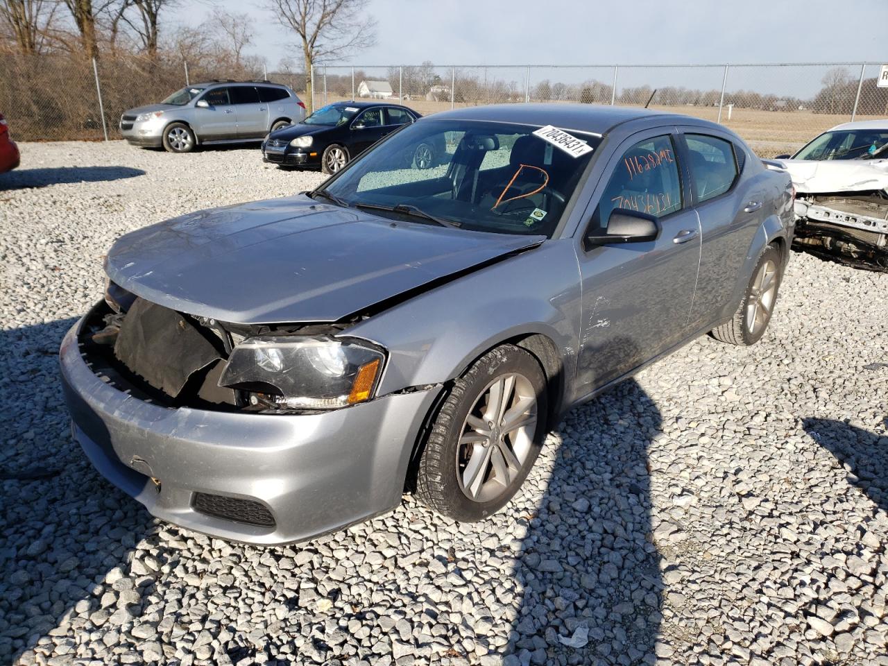 Photo 2 from auction – 2014 DODGE AVENGER SE with VIN 1C3CDZAG6EN174249