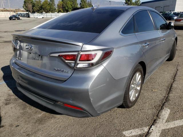 Photo 4 from auction – 2016 HYUNDAI SONATA HYB with VIN KMHE24L18GA011985