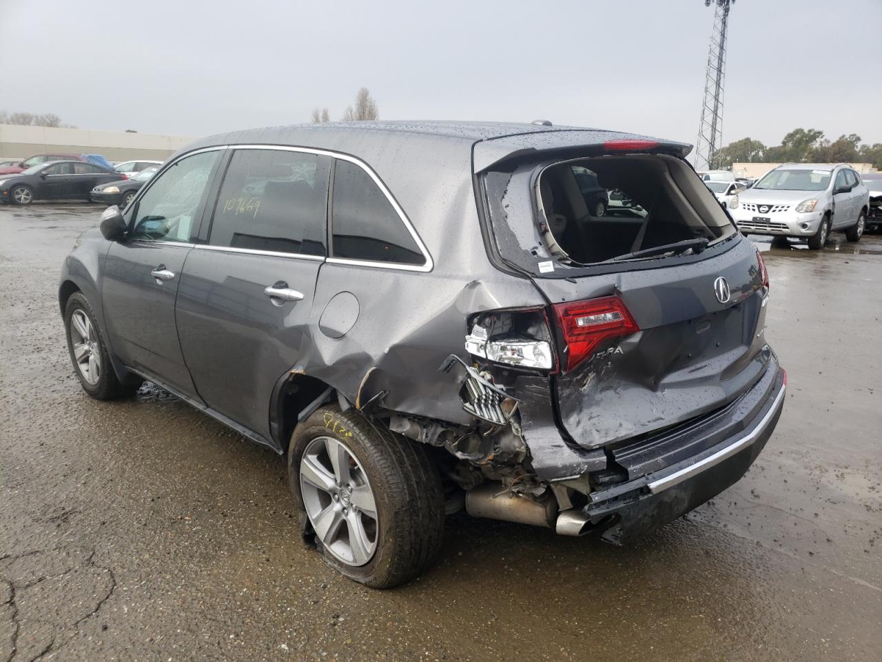 Photo 3 from auction – 2012 ACURA MDX TECHNO with VIN 2HNYD2H31CH515634