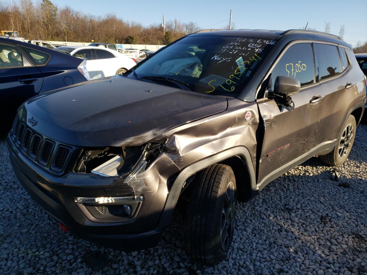 Photo 9 from auction – 2019 JEEP COMPASS TR with VIN 3C4NJDDB7KT618010