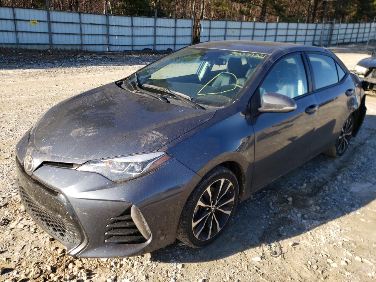 Photo 2 from auction – 2017 TOYOTA COROLLA L with VIN 2T1BURHE3HC840440