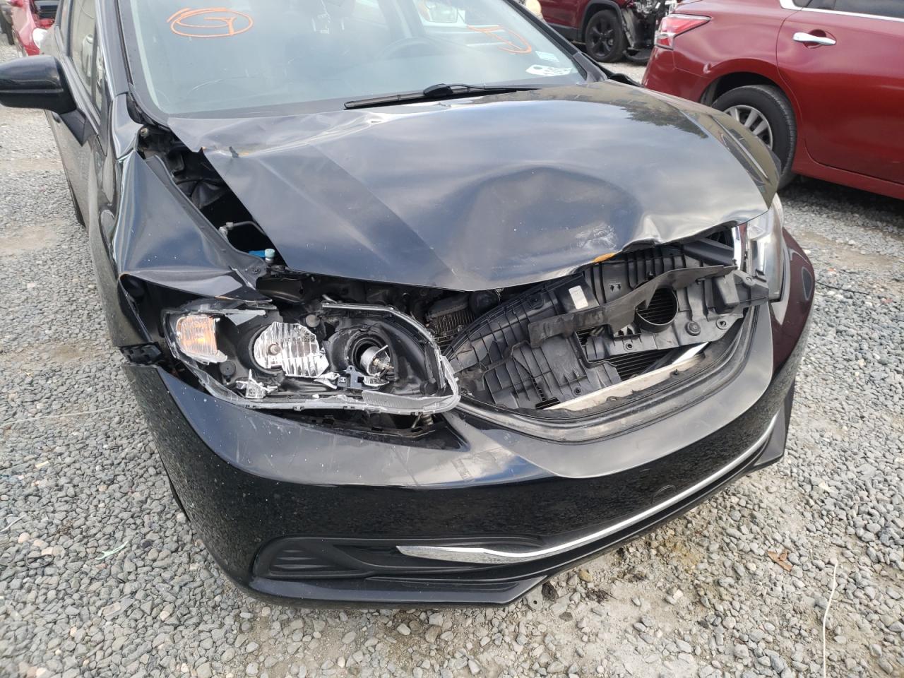 Photo 9 from auction – 2015 HONDA CIVIC LX with VIN 19XFB2F52FE078413