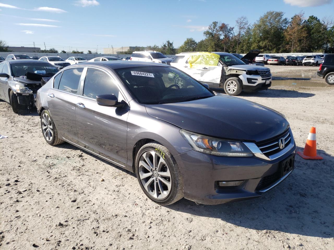 Photo 1 from auction – 2014 HONDA ACCORD SPO with VIN 1HGCR2F52EA279293