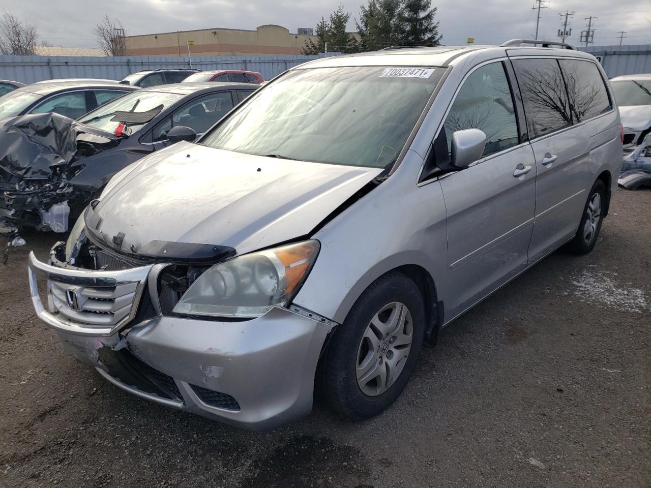 Photo 2 from auction – 2010 HONDA ODYSSEY EX with VIN 5FNRL3H68AB506459