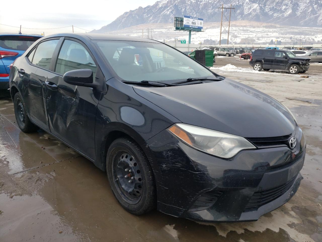 TOYOTA COROLLA L 2014 with VIN 5YFBURHE0EP141746 - Photo from auction