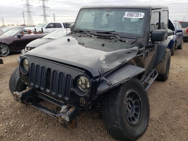 Photo 2 from auction – 2014 JEEP WRANGLER S with VIN 1C4AJWAG2EL244867