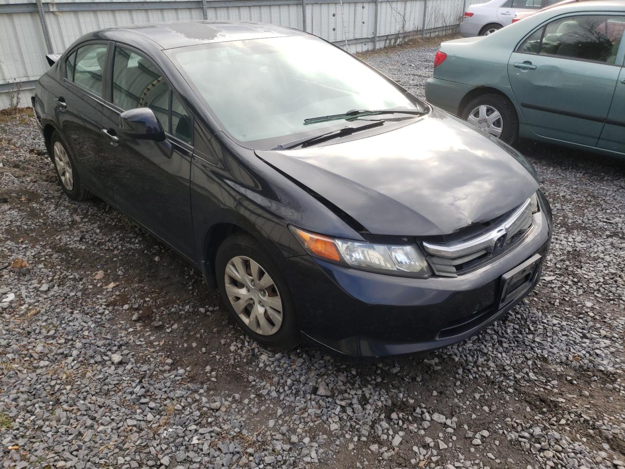 HONDA CIVIC LX 2012 with VIN 2HGFB2F50CH588356 - Photo from auction