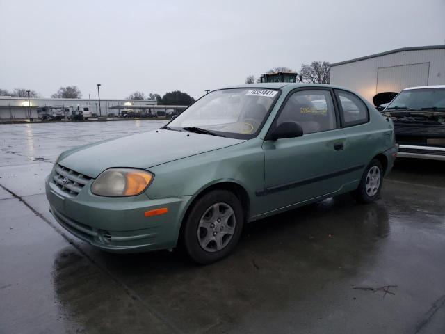 Photo 2 from auction – 2004 HYUNDAI ACCENT with VIN KMHCF35C44U319573