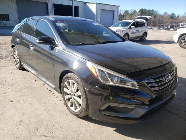 HYUNDAI SONATA SPO 2016 with VIN 5NPE34AF6GH282293 - Photo from auction
