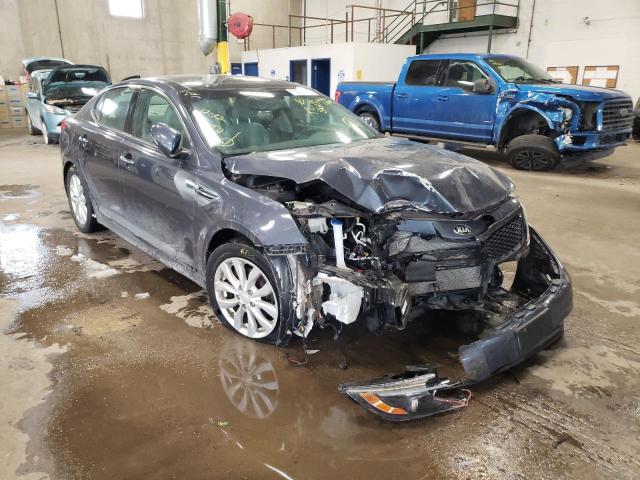 KIA OPTIMA EX 2015 with VIN 5XXGN4A76FG437625 - Photo from auction