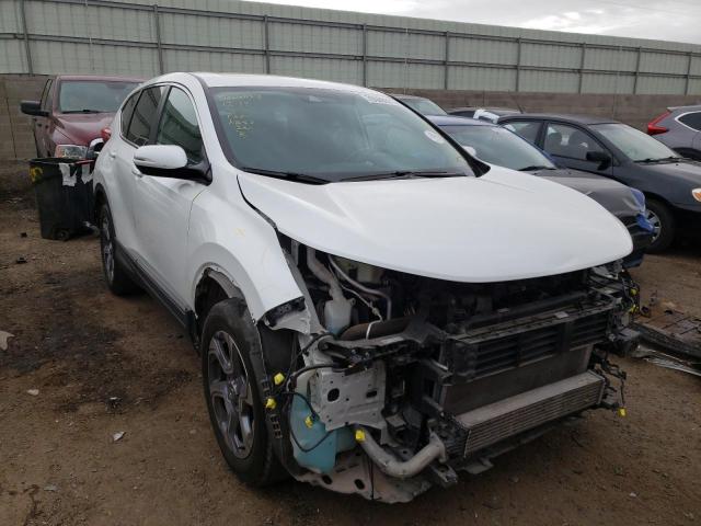 HONDA CR-V EX 2019 with VIN 7FARW2H55KE059331 - Photo from auction