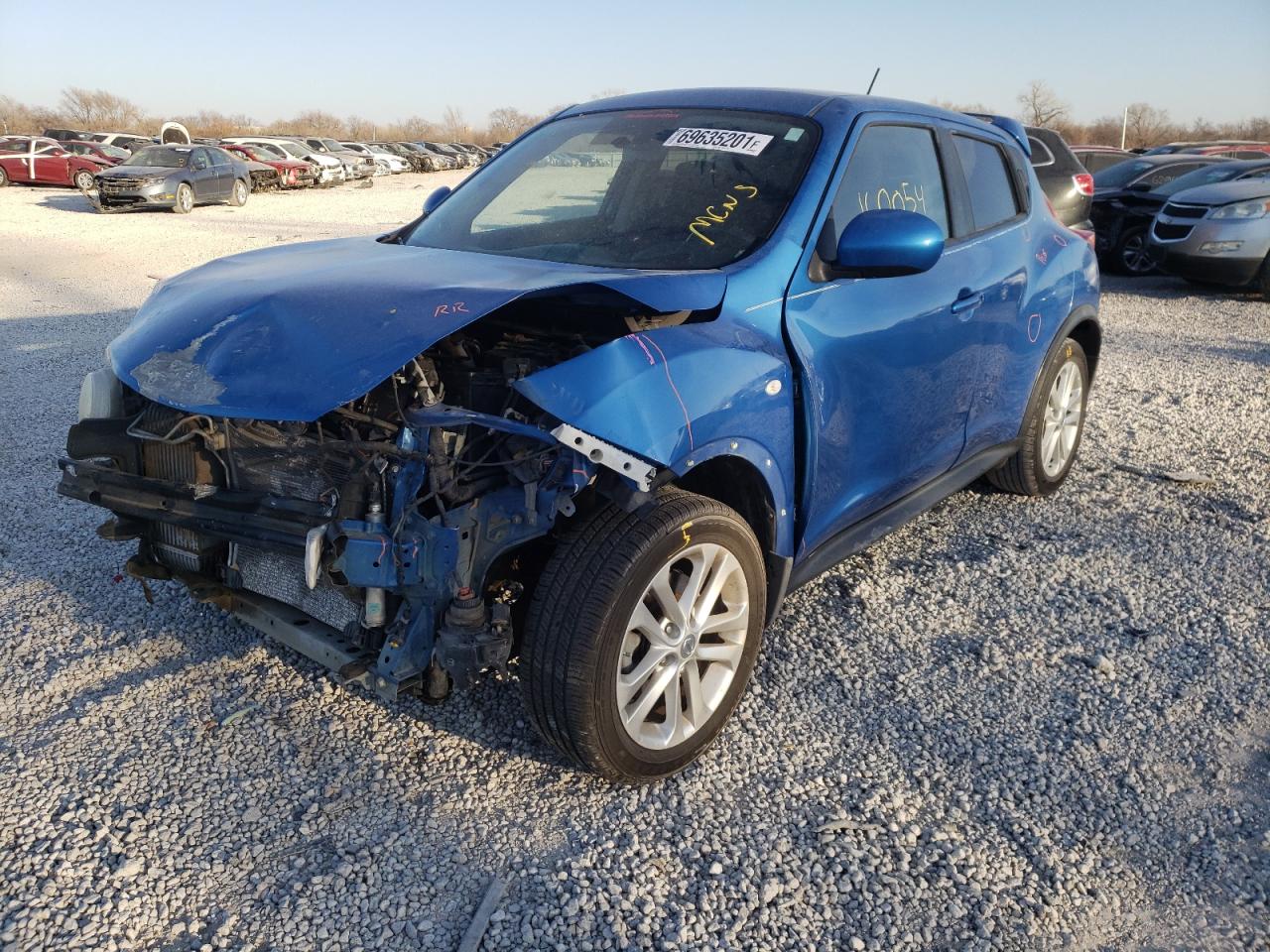 Photo 2 from auction – 2012 NISSAN JUKE S with VIN JN8AF5MR2CT116185
