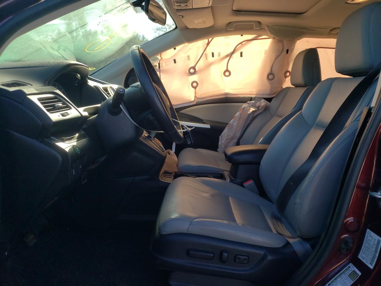 Photo 5 from auction – 2016 HONDA CR-V EXL with VIN 2HKRM3H74GH524408