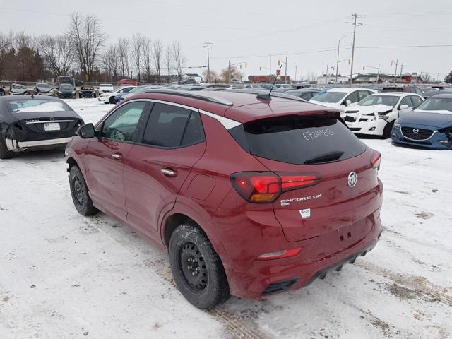 Photo 3 from auction – 2021 BUICK ENCORE GX with VIN KL4MMCSL4MB056056