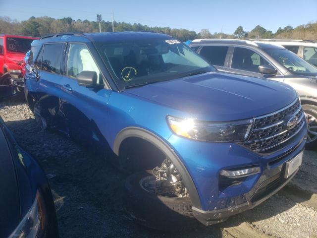 FORD EXPLORER X 2021 with VIN 1FMSK7DH4MGB76747 - Photo from auction