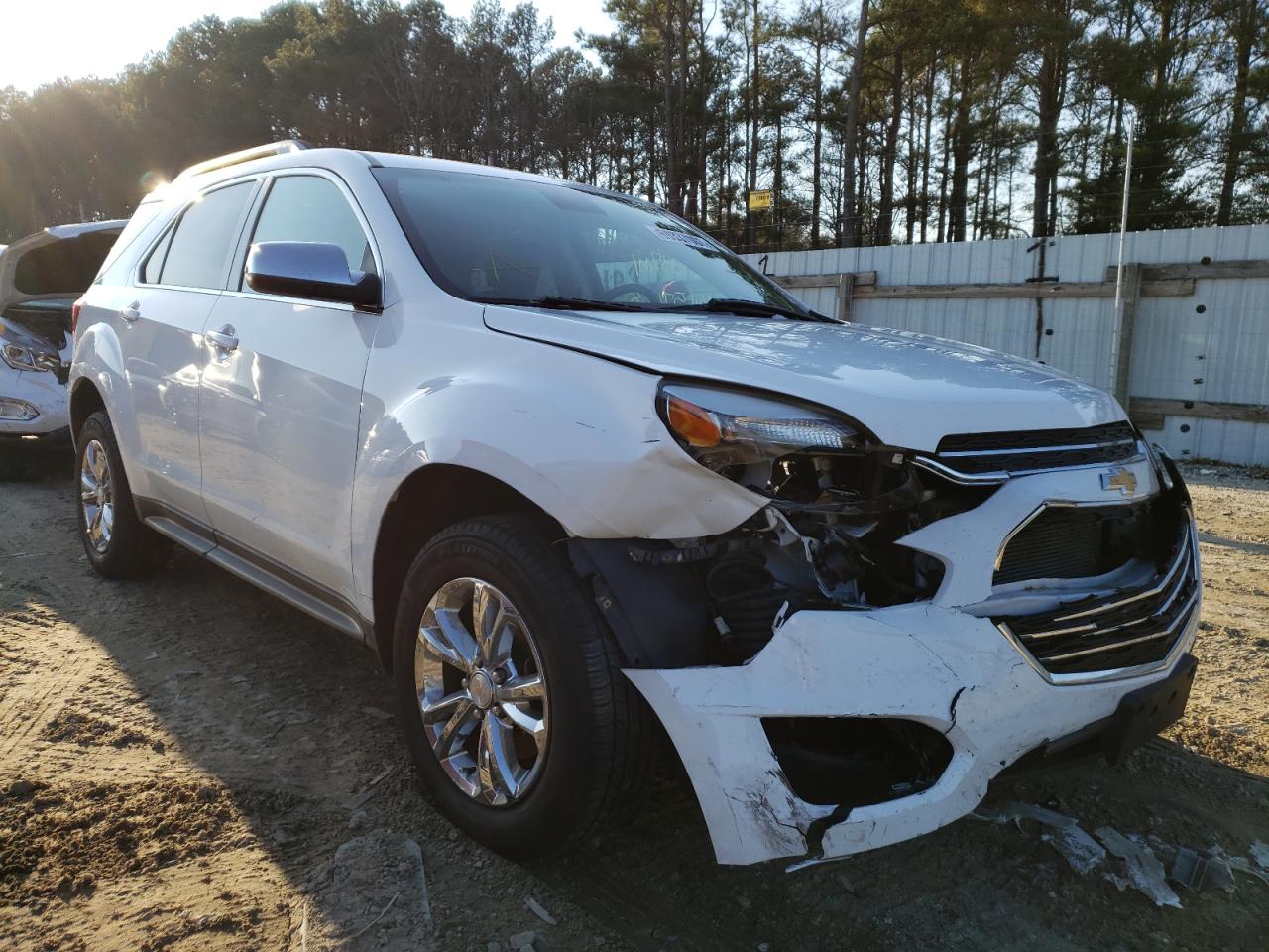 CHEVROLET EQUINOX LT 2017 with VIN 2GNALCEK1H6252339 - Photo from auction