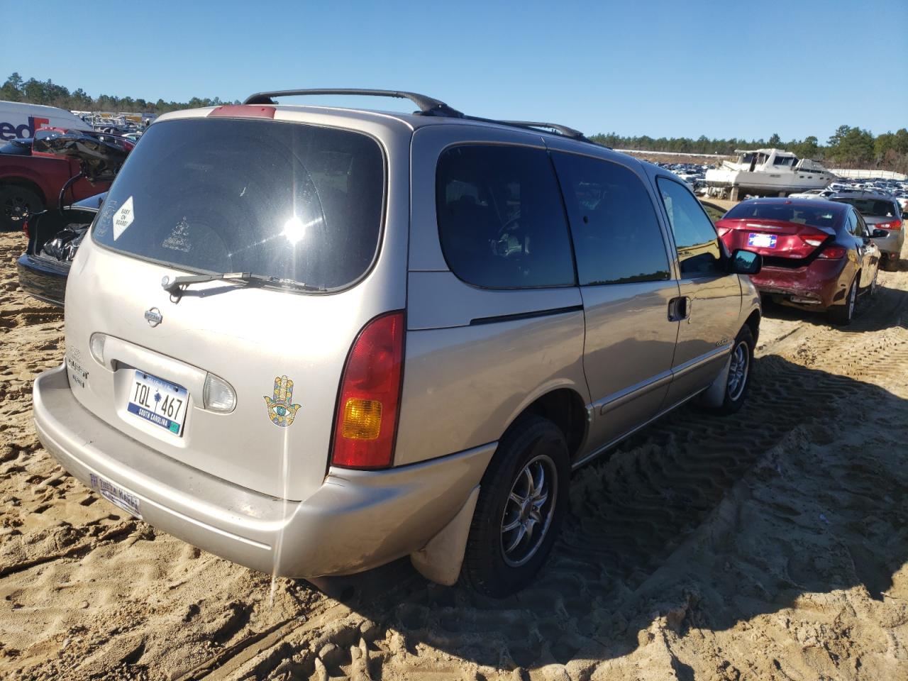 Photo 4 from auction – 2000 NISSAN QUEST with VIN 4N2XN11T8YD823923