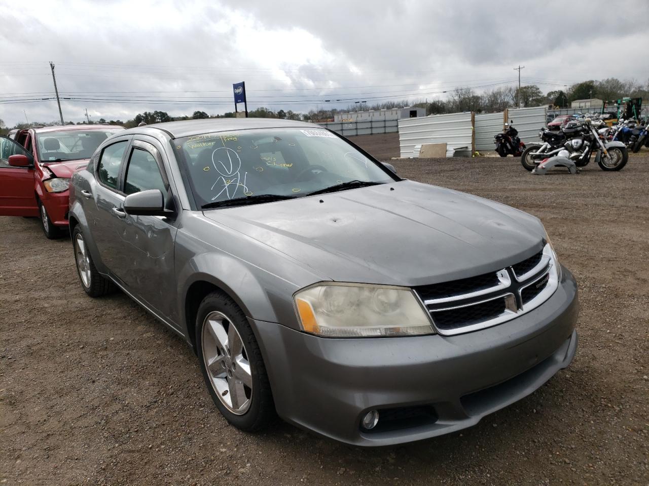 DODGE AVENGER SX 2012 with VIN 1C3CDZEG7CN313327 - Photo from auction