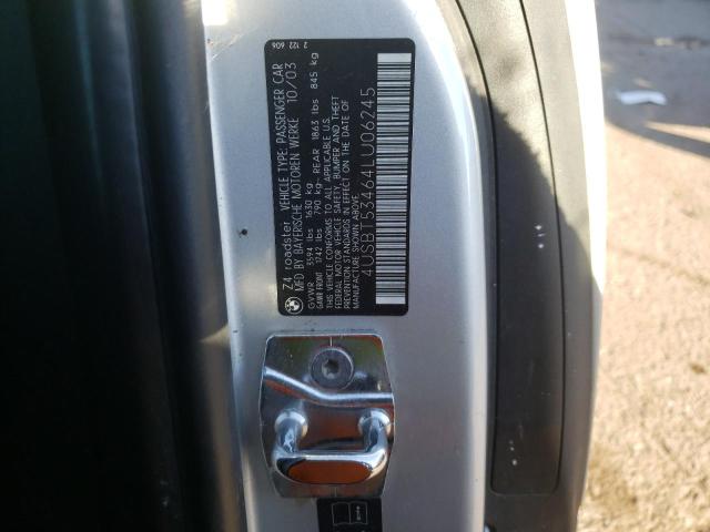 Photo 10 from auction – 2004 BMW Z4 3.0 with VIN 4USBT53464LU06245