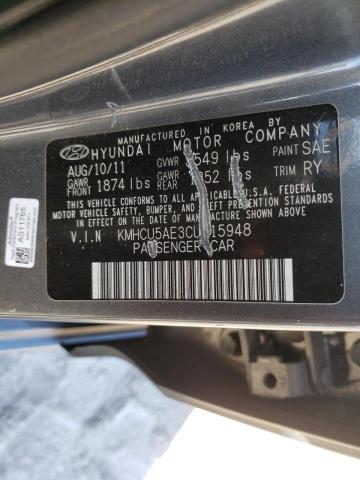 Photo 10 from auction – 2012 HYUNDAI ACCENT GLS with VIN KMHCU5AE3CU015948