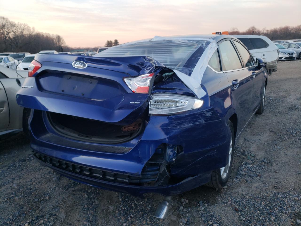 Photo 4 from auction – 2014 FORD FUSION SE with VIN 3FA6P0H70ER384589