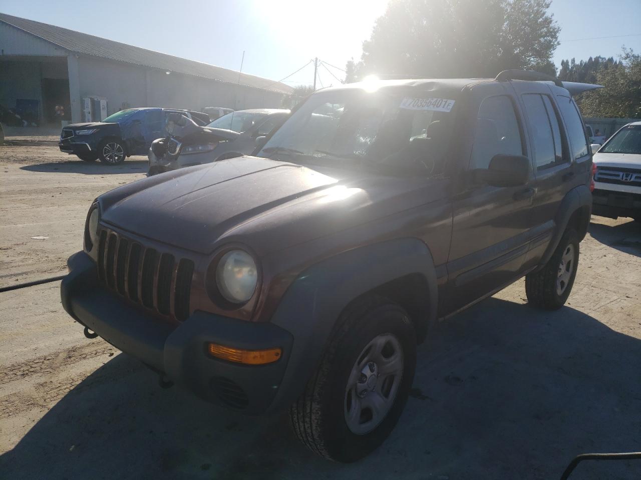 Photo 2 from auction – 2003 JEEP LIBERTY SP with VIN 1J4GL48K83W710049
