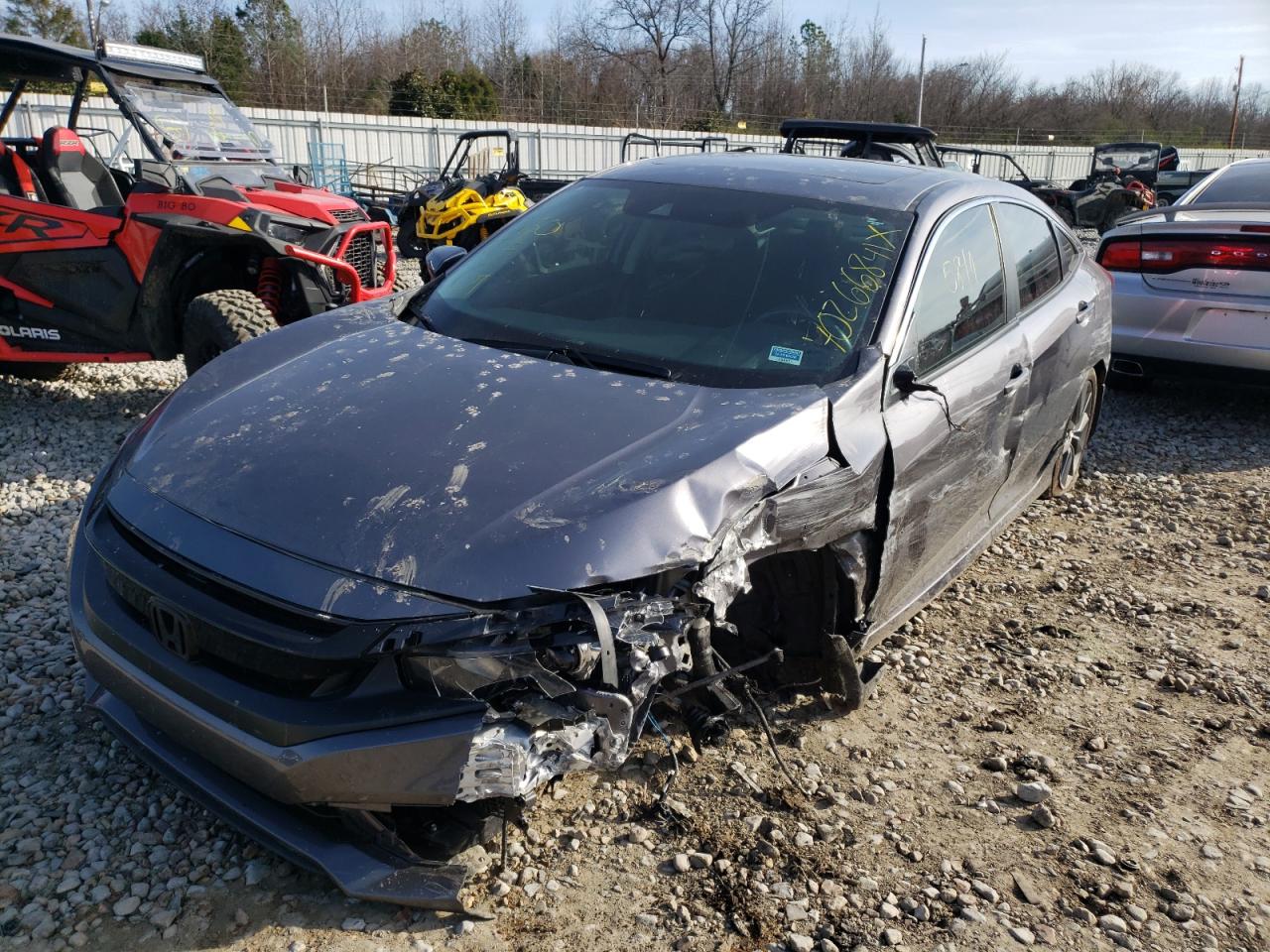 Photo 2 from auction – 2020 HONDA CIVIC EX with VIN 19XFC1F35LE025514