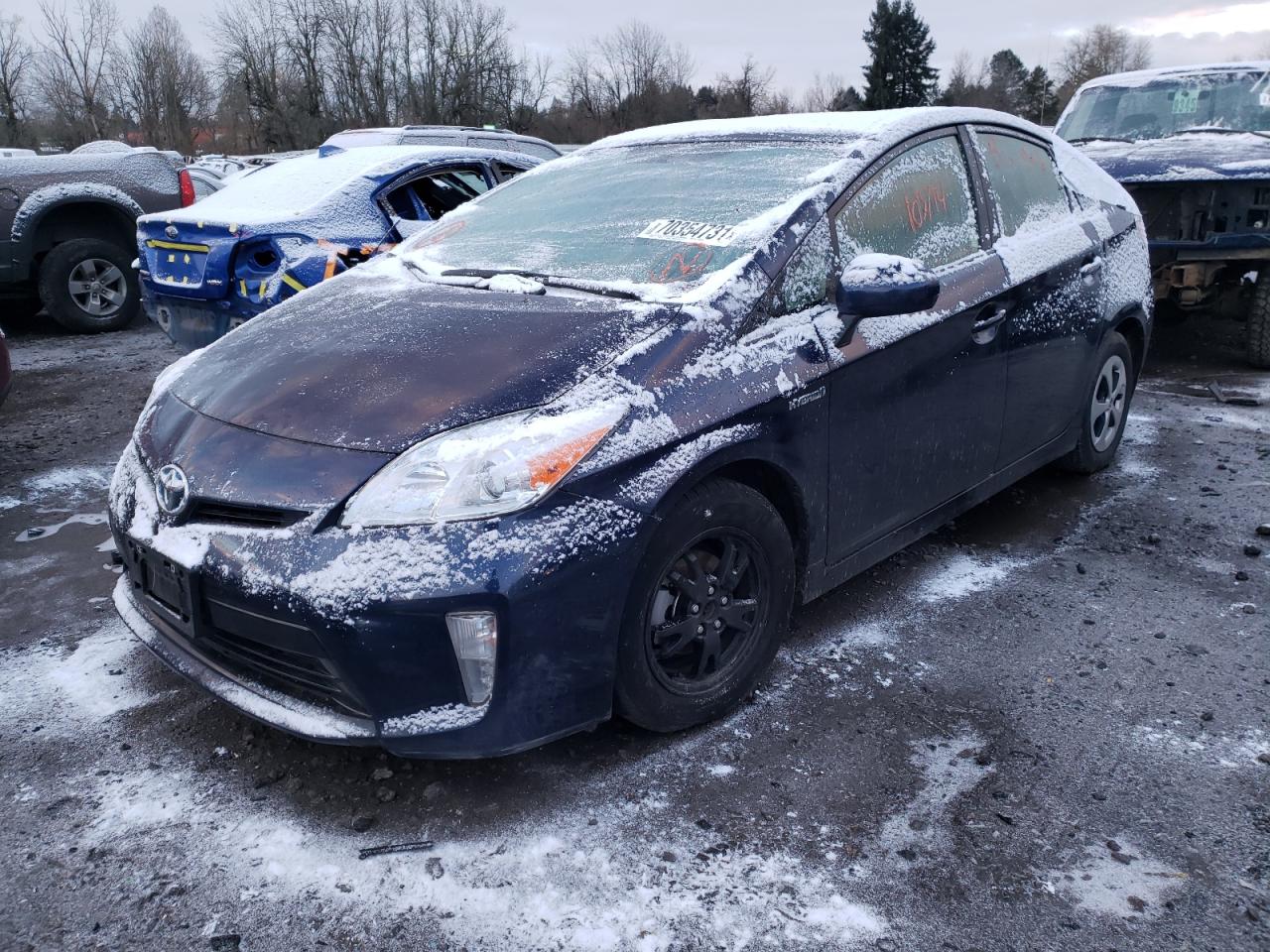 Photo 2 from auction – 2015 TOYOTA PRIUS with VIN JTDKN3DU6F0420489