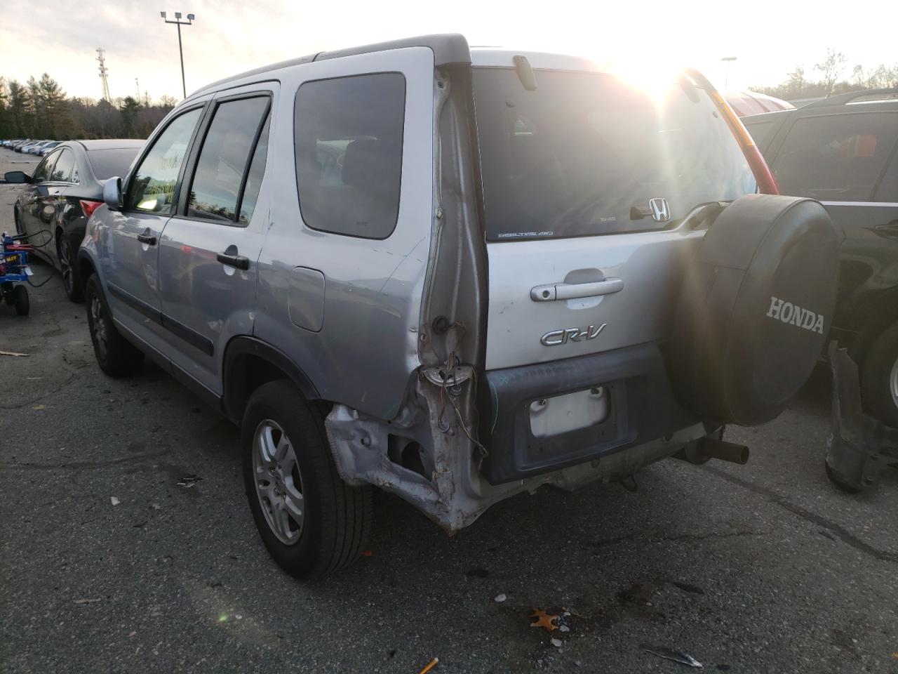 Photo 3 from auction – 2002 HONDA CR-V EX with VIN JHLRD78802C018355