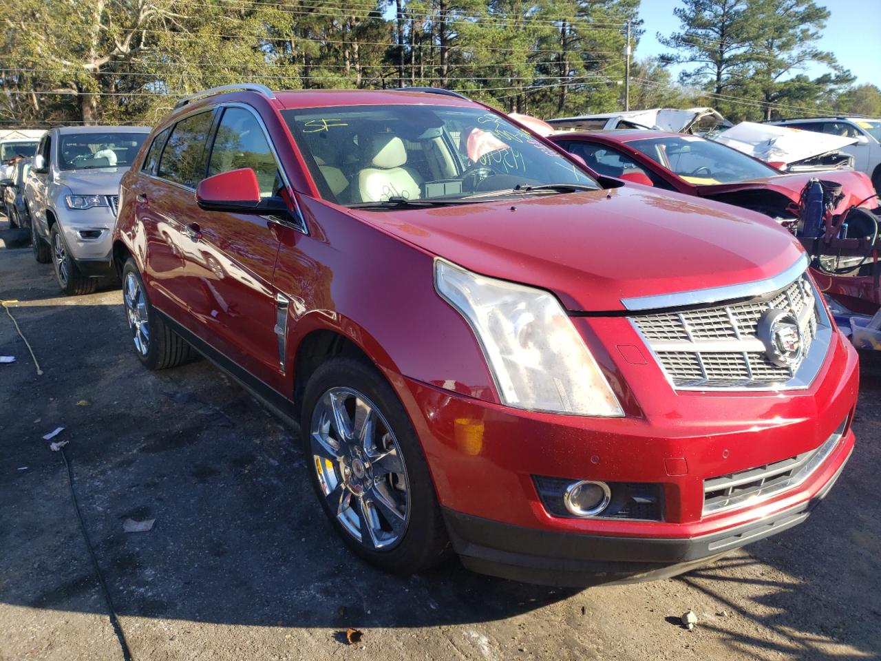 CADILLAC SRX PERFOR 2010 with VIN 3GYFNBEY1AS584130 - Photo from auction