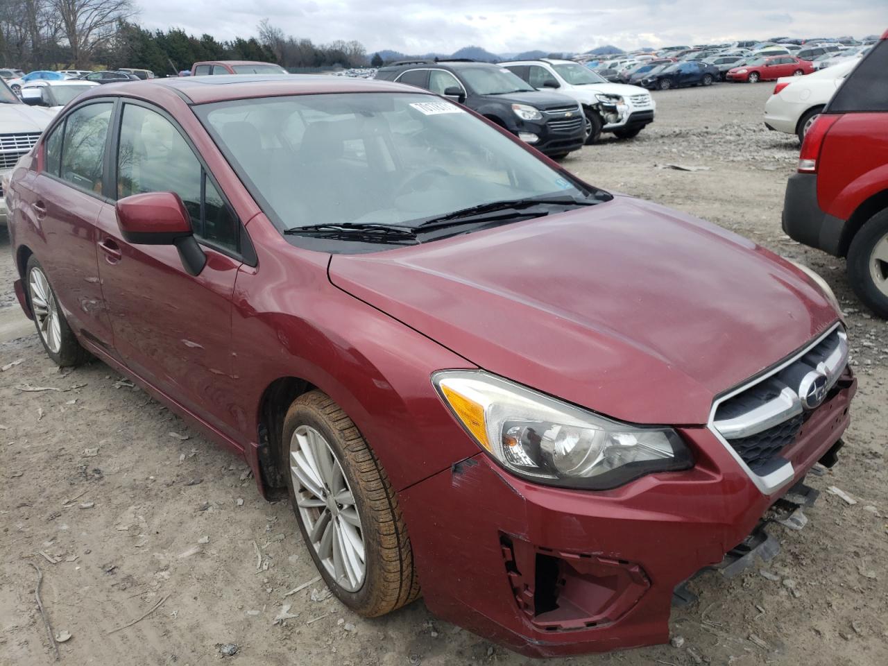 SUBARU IMPREZA PR 2013 مع رقم تعريف المركبة JF1GJAD64DH021494 - صورة من المزاد