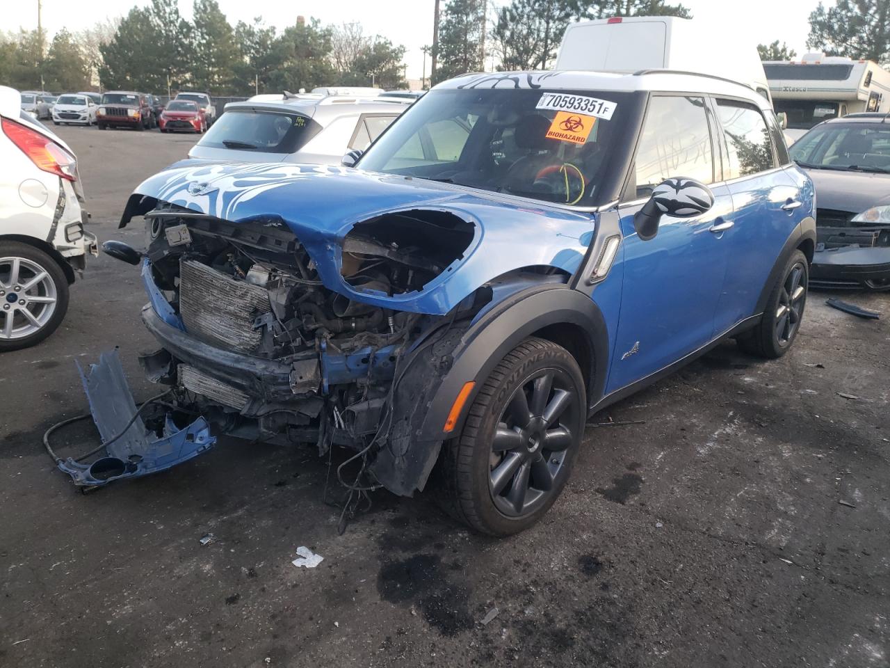 Photo 2 from auction – 2014 MINI COOPER S C with VIN WMWZC5C54EWP36119