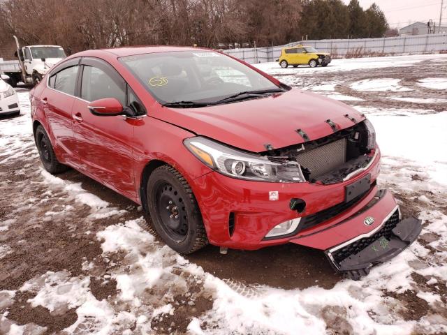 KIA FORTE EX 2018 with VIN 3KPFL4A82JE209150 - Photo from auction