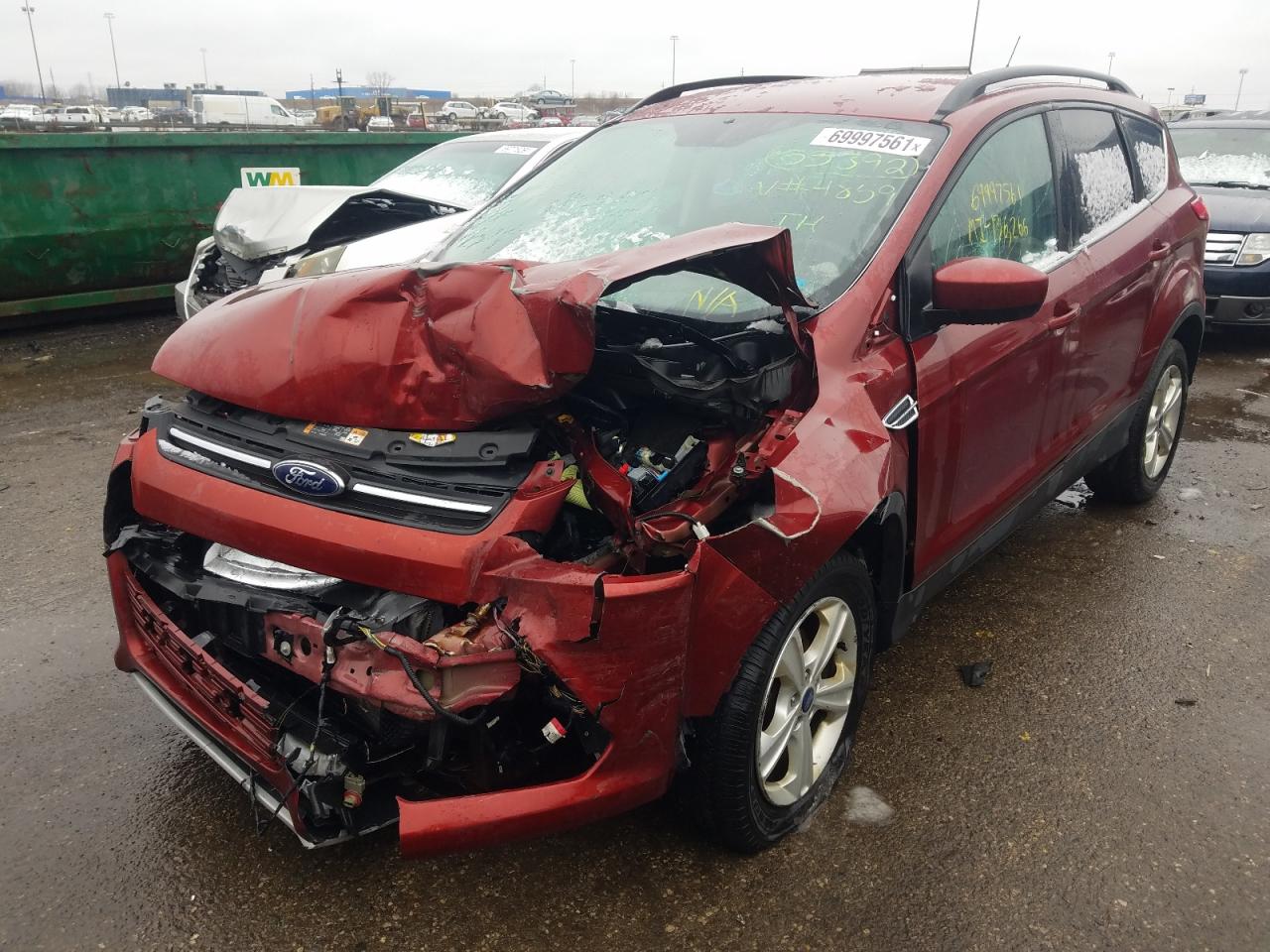 Photo 2 from auction – 2016 FORD ESCAPE SE with VIN 1FMCU0GX8GUB94859