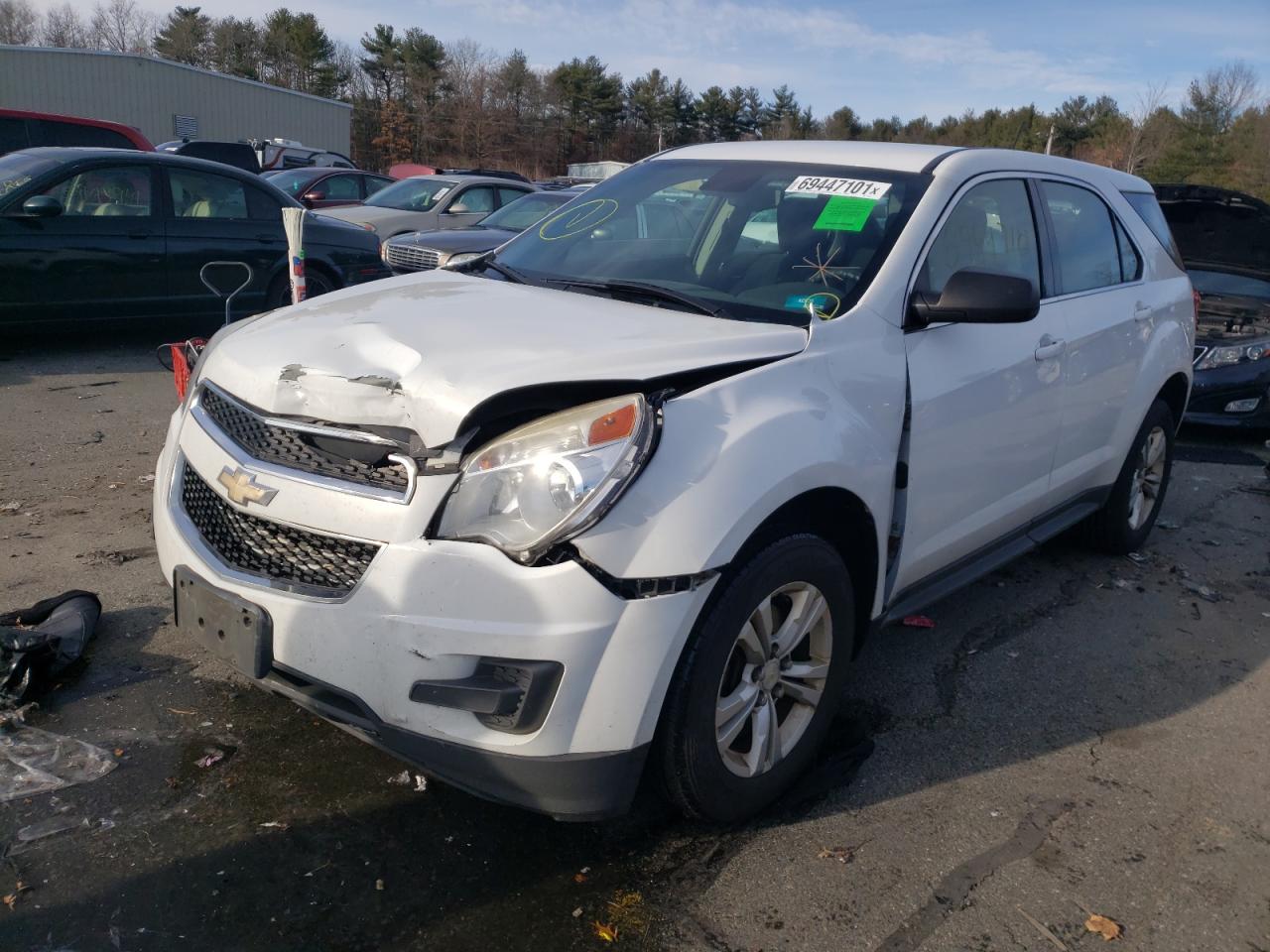 Photo 2 from auction – 2013 CHEVROLET EQUINOX LS with VIN 2GNALBEK3D1143513