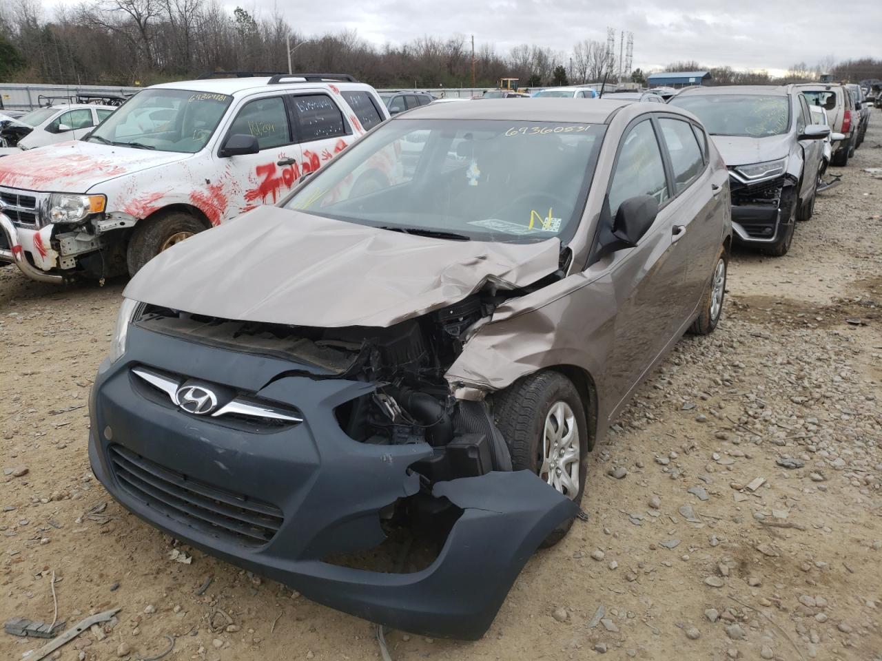 Photo 9 from auction – 2012 HYUNDAI ACCENT GLS with VIN KMHCT5AE8CU013227