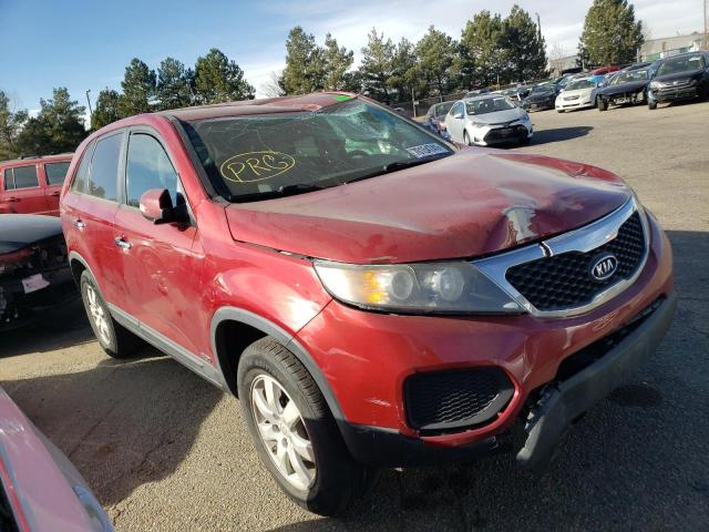 KIA SORENTO BA 2011 with VIN 5XYKTCA18BG055639 - Photo from auction