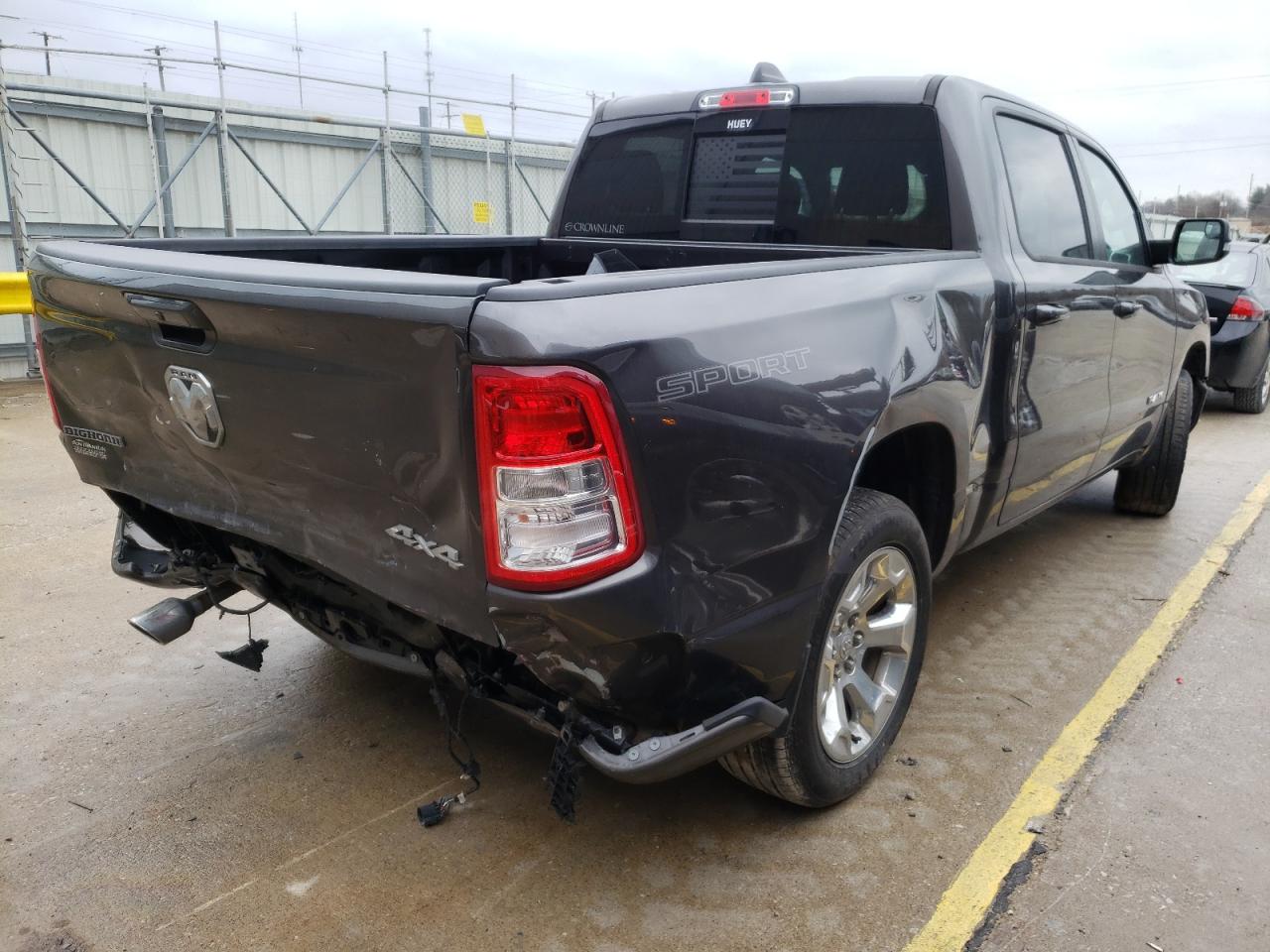 Photo 4 from auction – 2020 RAM 1500 BIG H with VIN 1C6SRFFT9LN218746