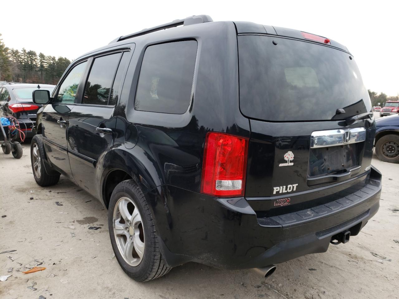 Photo 3 from auction – 2015 HONDA PILOT EXL with VIN 5FNYF4H59FB010464