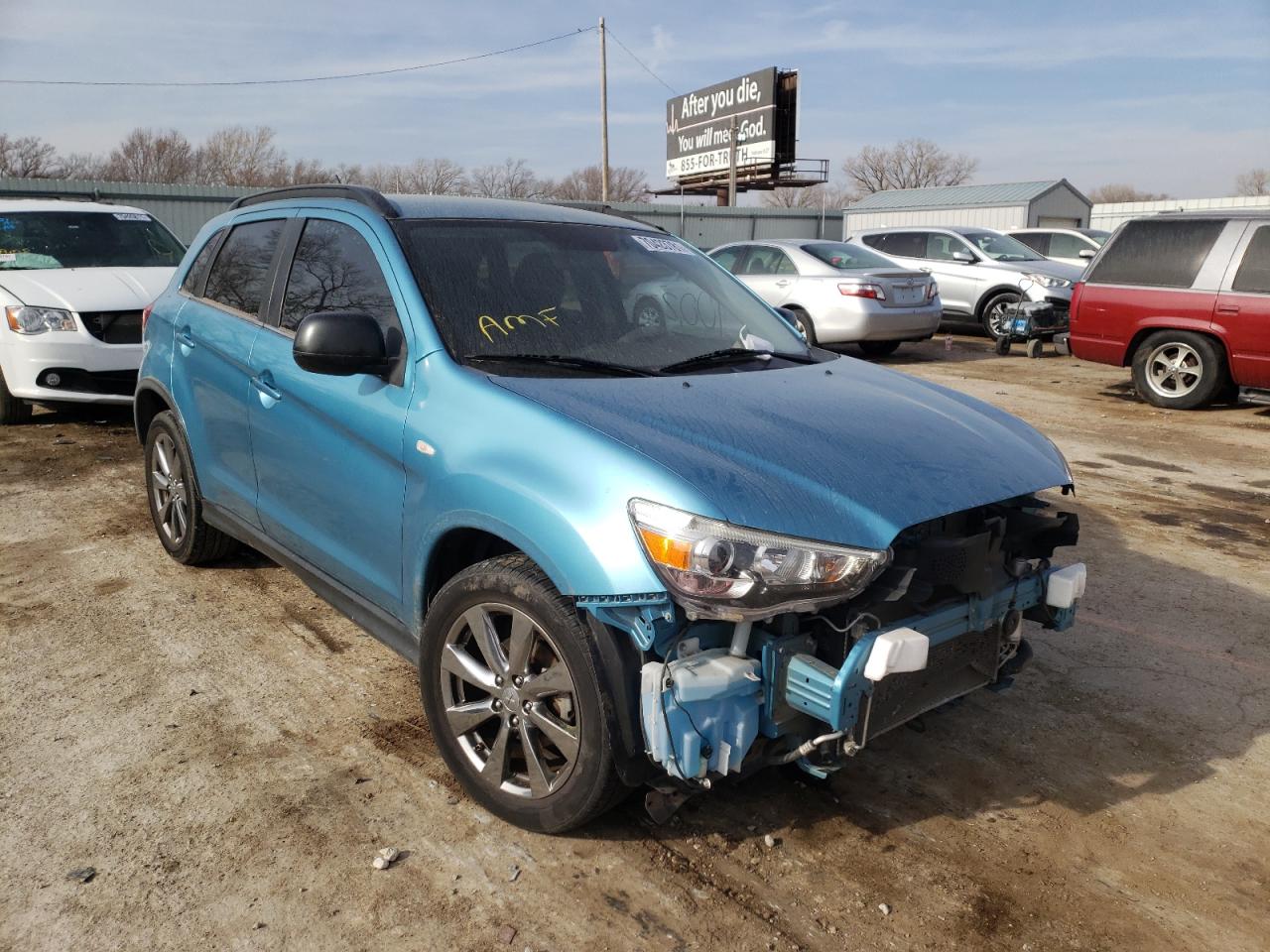 MITSUBISHI OUTLANDER 2013 with VIN 4A4AR5AUXDE023912 - Photo from auction