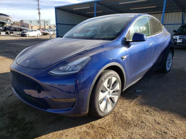 Photo 2 from auction – 2021 TESLA MODEL Y with VIN 5YJYGDEE7MF091771