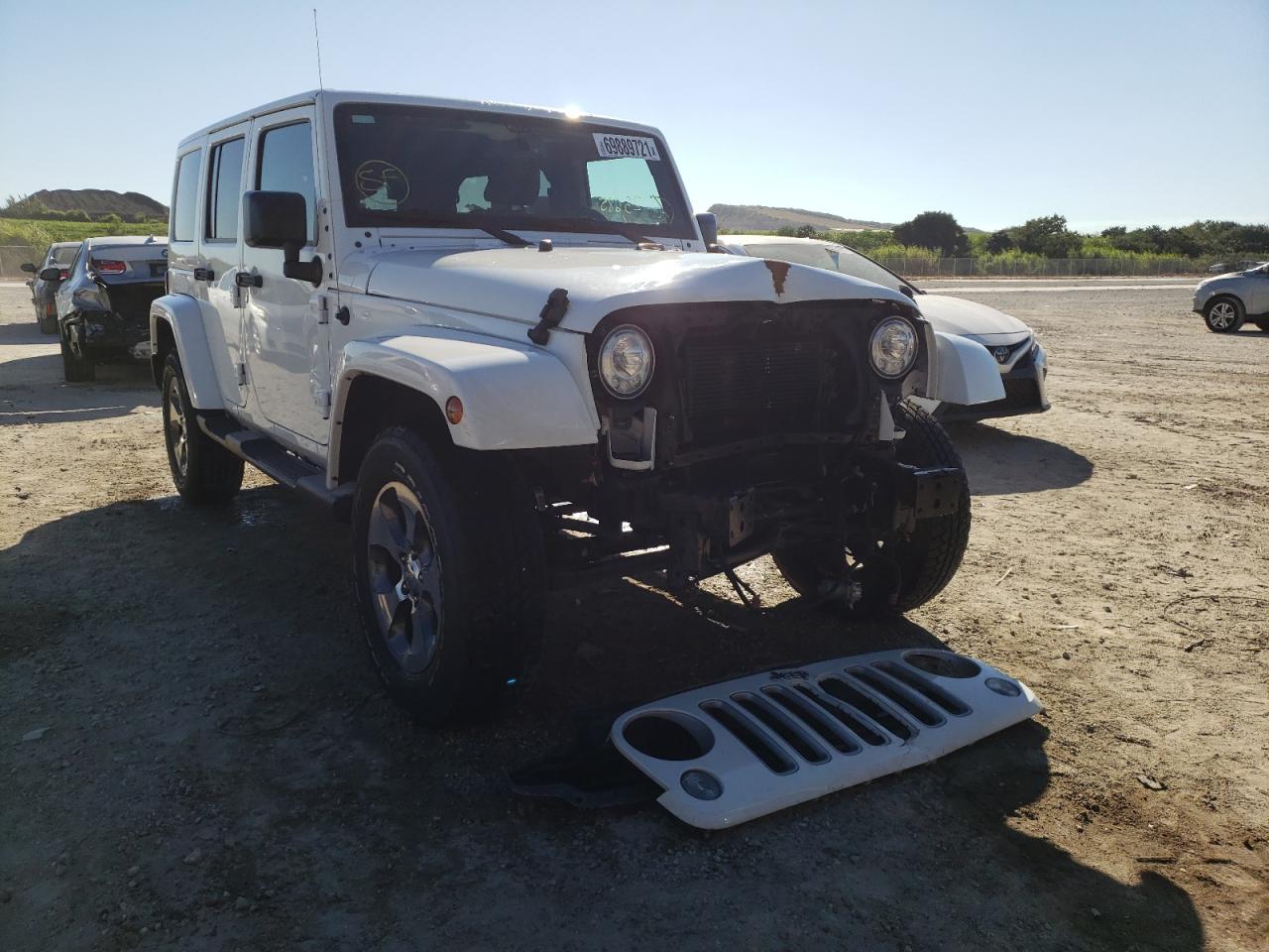 JEEP WRANGLER U 2017 with VIN 1C4HJWEG0HL641278 - Photo from auction