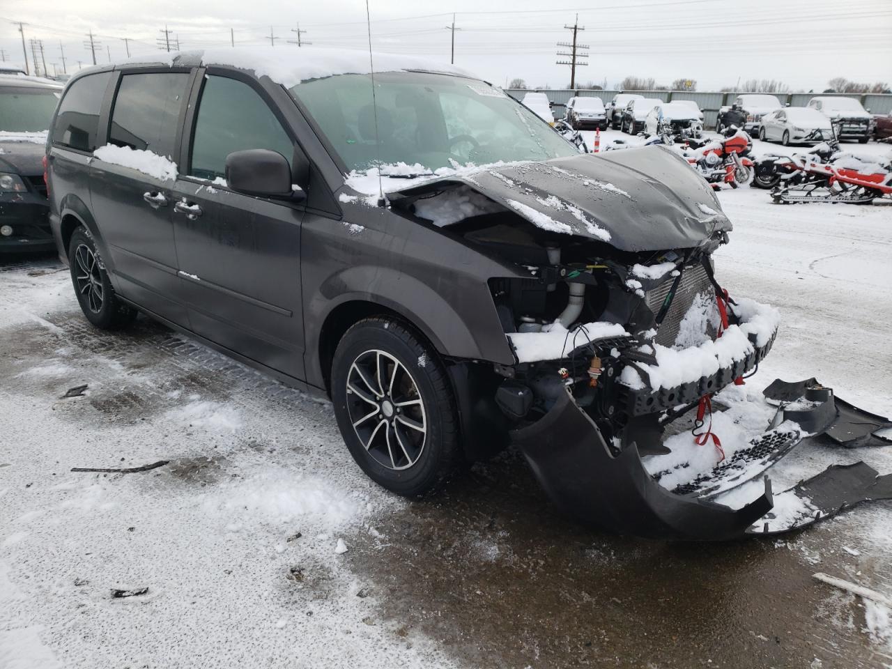 DODGE GRAND CARA 2016 with VIN 2C4RDGEG7GR314528 - Photo from auction