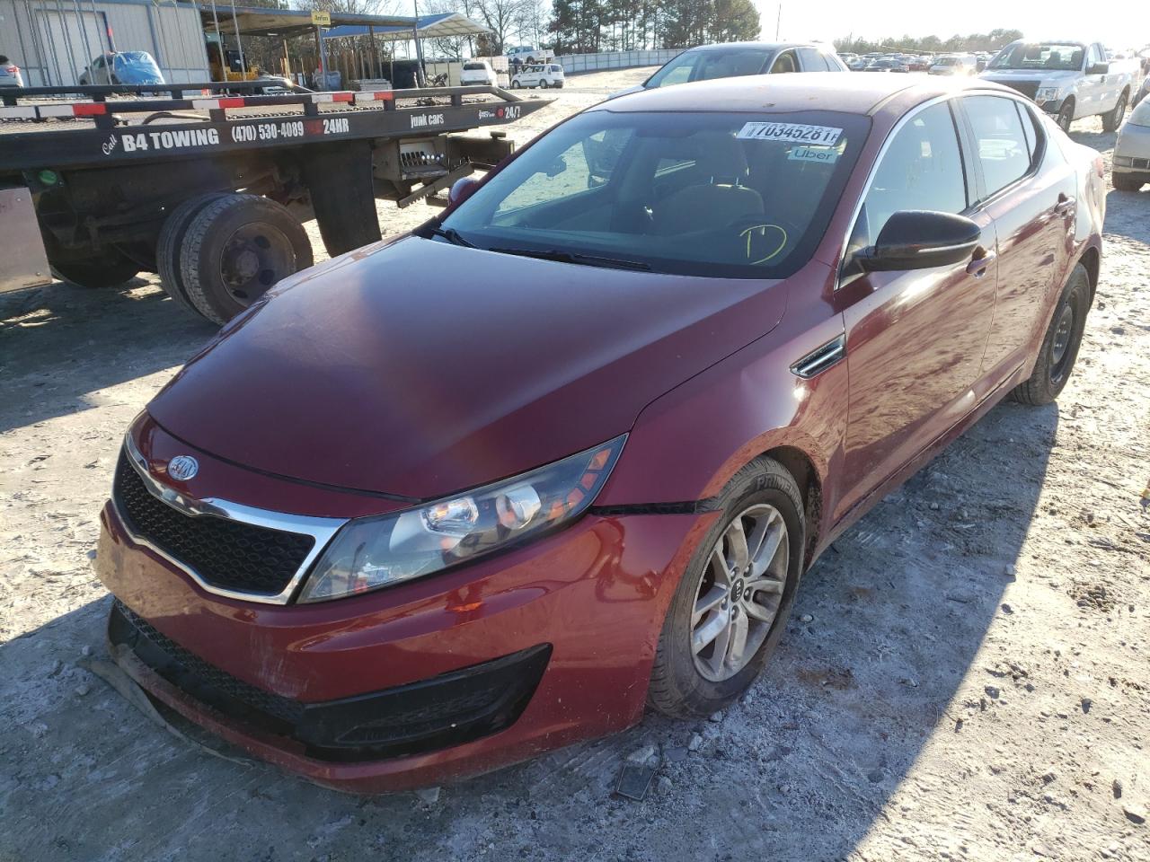 Photo 2 from auction – 2011 KIA OPTIMA with VIN KNAGM4A72B5086307