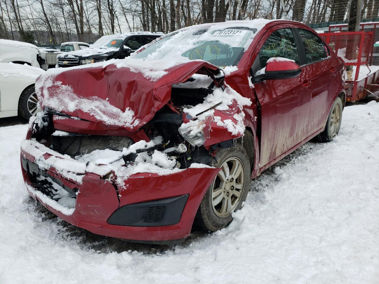 Photo 2 from auction – 2013 CHEVROLET SONIC LT with VIN 1G1JC5SH6D4161830