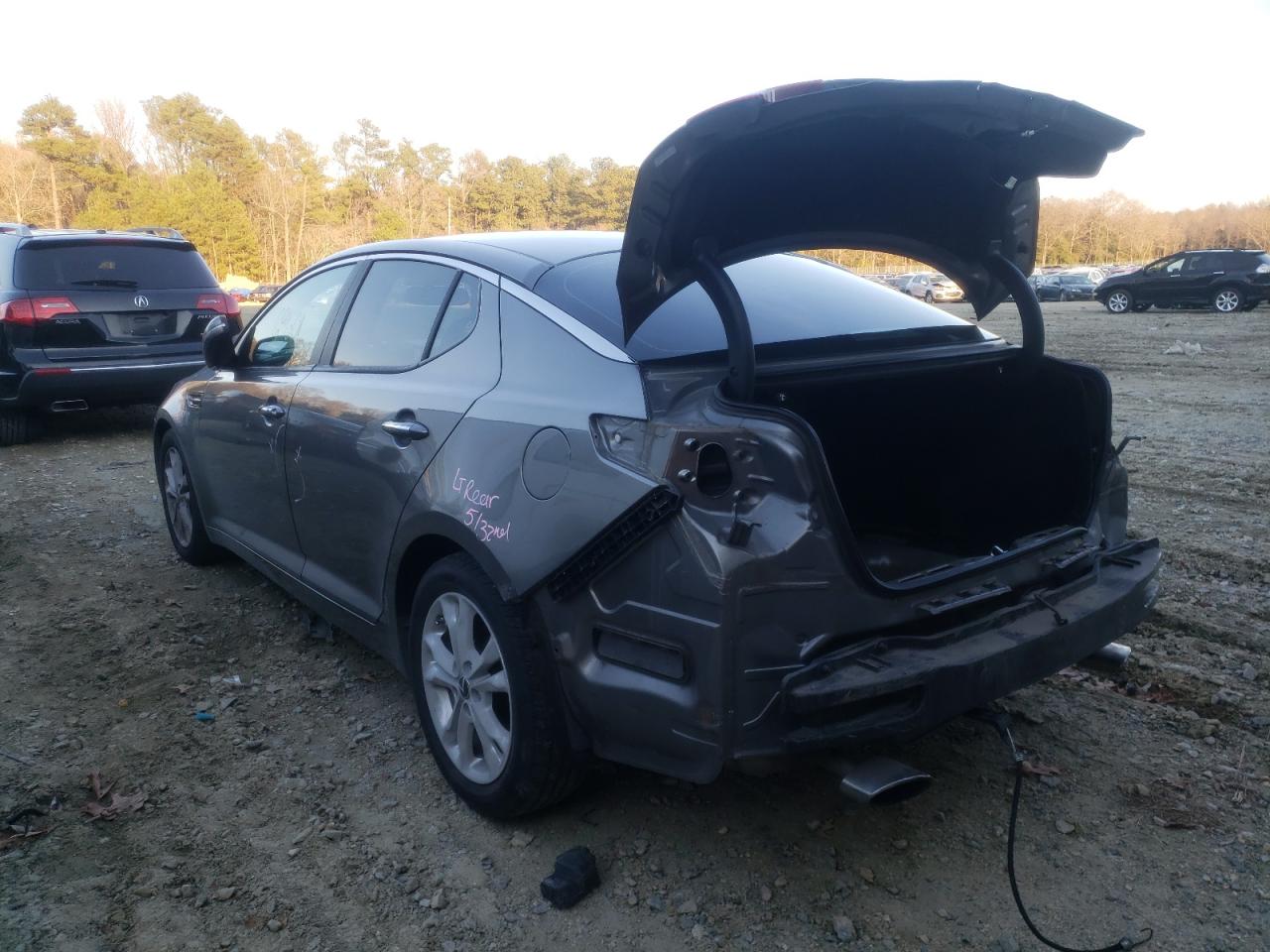 Photo 3 from auction – 2012 KIA OPTIMA EX with VIN 5XXGN4A78CG054636