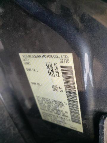 Photo 10 from auction – 2010 NISSAN MAXIMA S with VIN 1N4AA5AP5AC836418