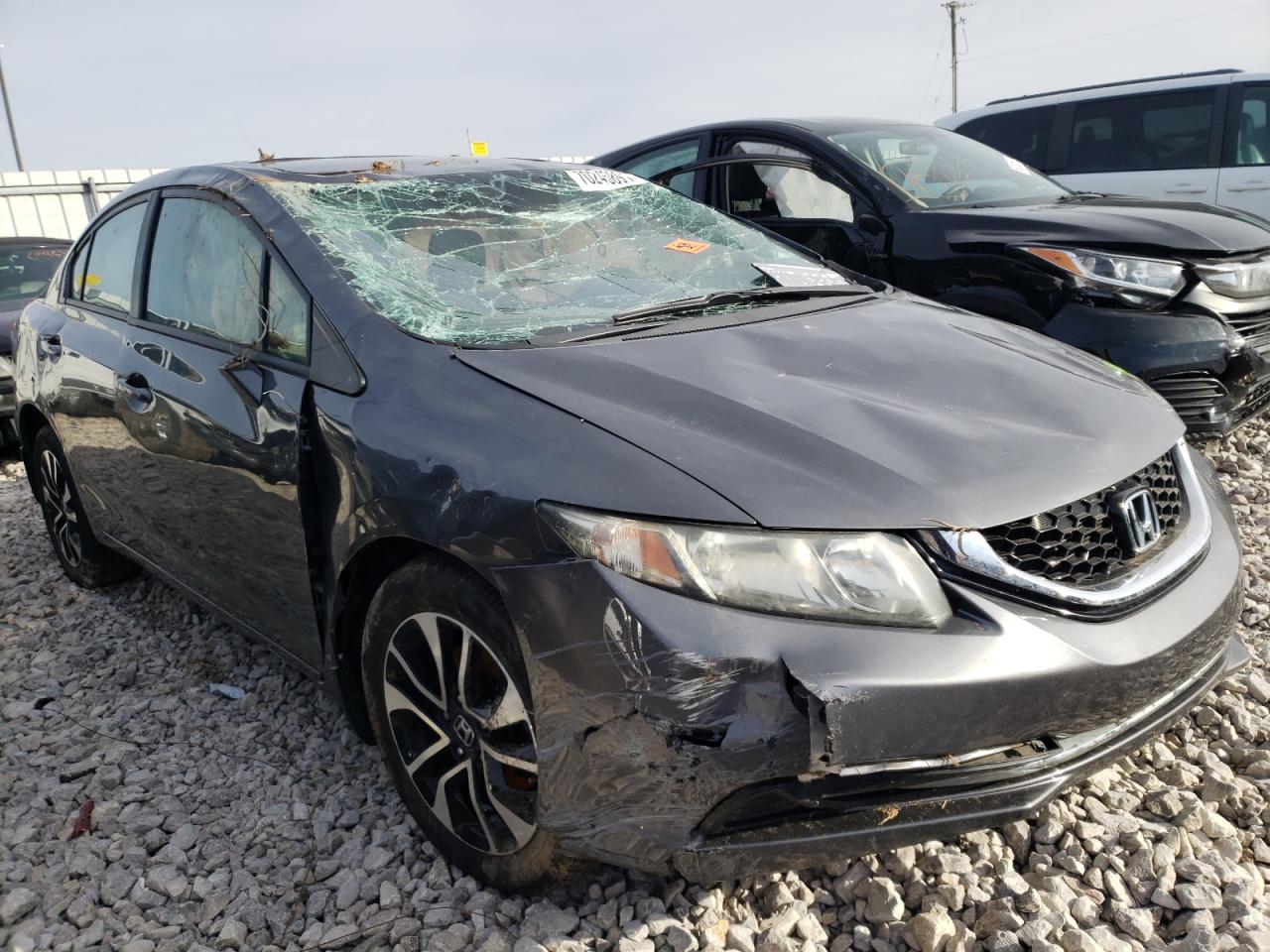 Photo 1 from auction – 2013 HONDA CIVIC EX with VIN 19XFB2F88DE008891