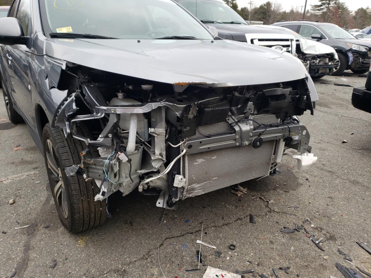 Photo 9 from auction – 2020 MITSUBISHI OUTLANDER with VIN JA4AR3AU0LU002335